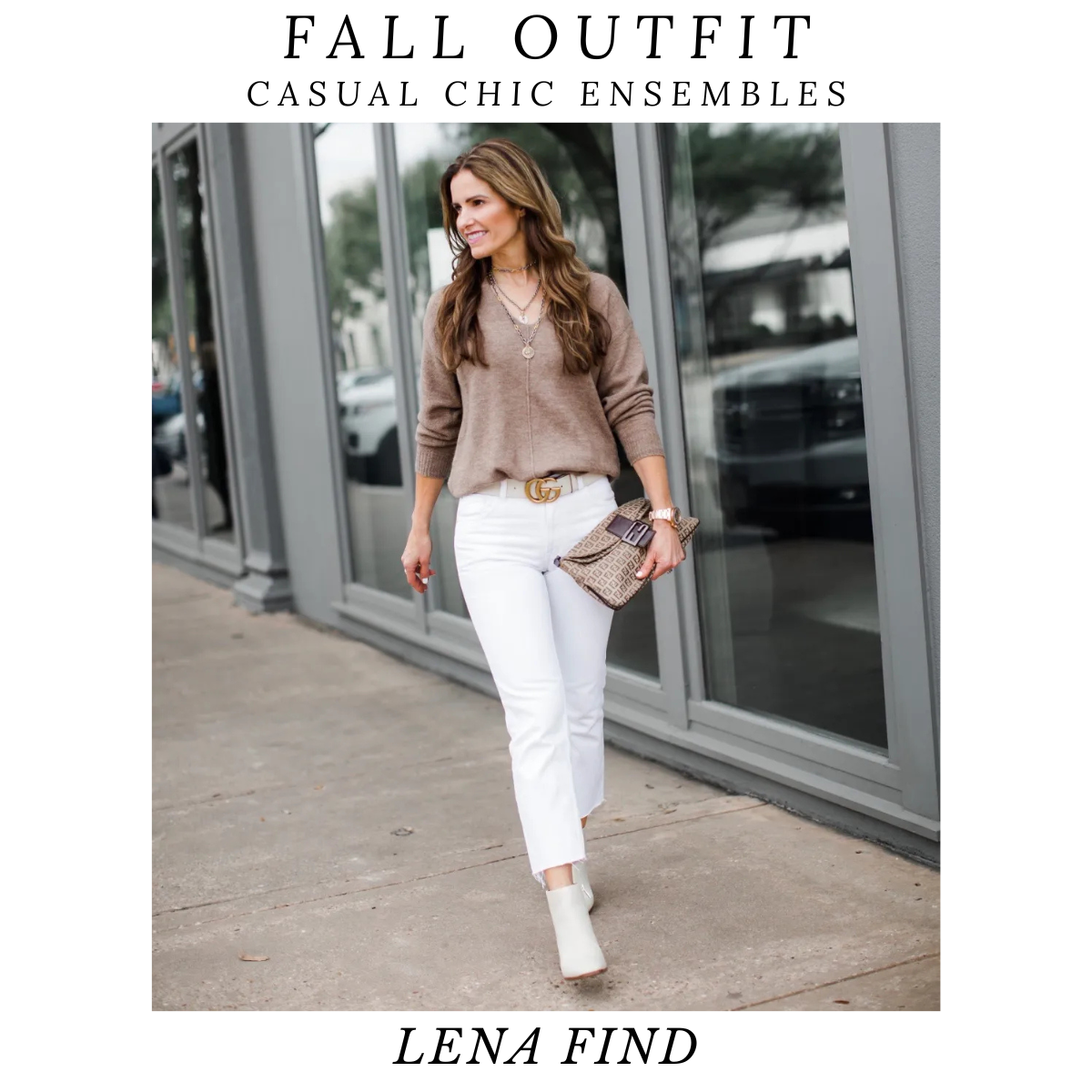 Chic & Casual: How to Style White Jeans for Fall