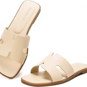 Stratuxx Kaze Open Toe Flat Dress Sandals Womens Slide Comfortable Summer Black, White, Tan Sandals Stratuxx Kaze Open Toe Flat Dress Sandals Womens Slide Comfortable Summer Black, White, Tan Sandals