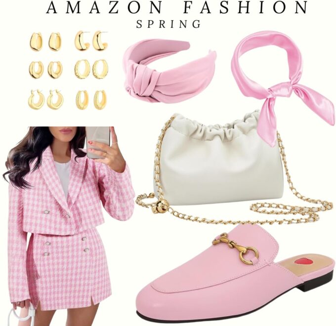 Chic Spring Looks – Earrings, Bags, Dresses & Sandals