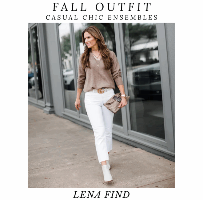 Chic & Casual: How to Style White Jeans for Fall