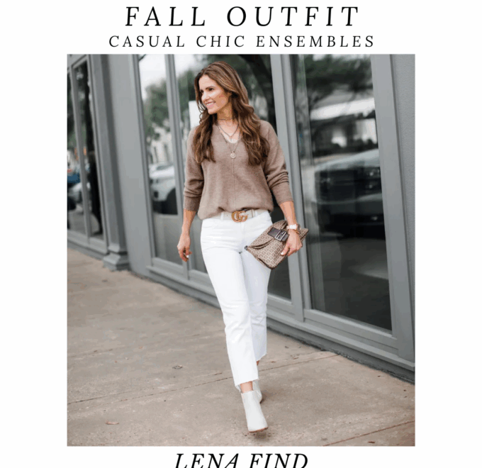 Chic & Casual: How to Style White Jeans for Fall
